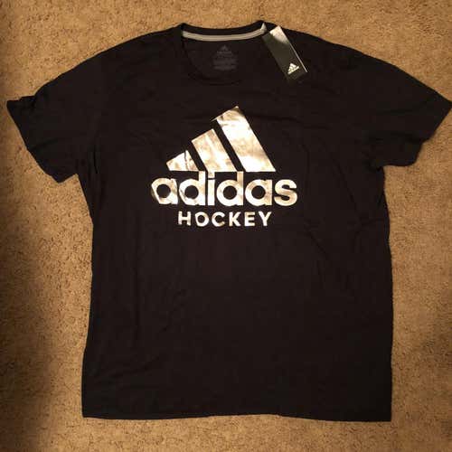 Beauty League Issues Black Men's XXL Adidas Hockey Shirts