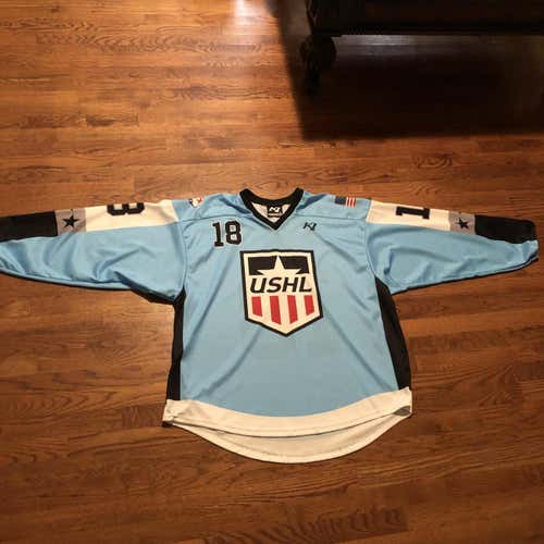 Blue USHL Camp Jersey