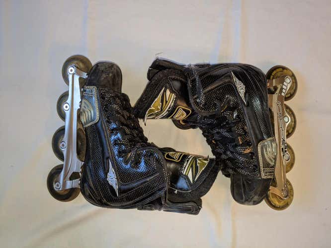 Used  Mission Wicked Light Size 3 roller hockey in lines