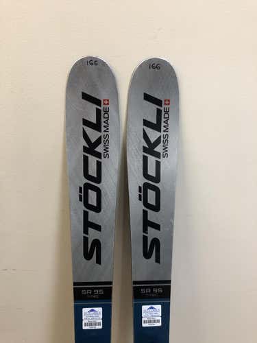 Used 2020 Stockli STORMRIDER 95 Skis With Bindings Max Din 13
