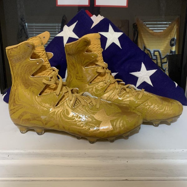 Gold Adult Molded Cleats High Top