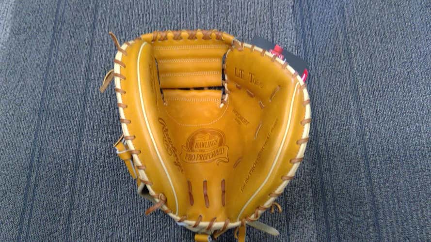 New Rawlings Right Handed Catcher's Pro Preferred Baseball Glove 34"