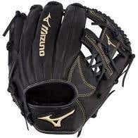 Black New High School/College Mizuno Infield Right Handed MVP1125P Baseball Glove 11.25"