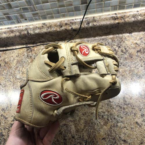 RARE BLONDE College Game Worn Rawlings Pro Preferred 11.25 INF Glove