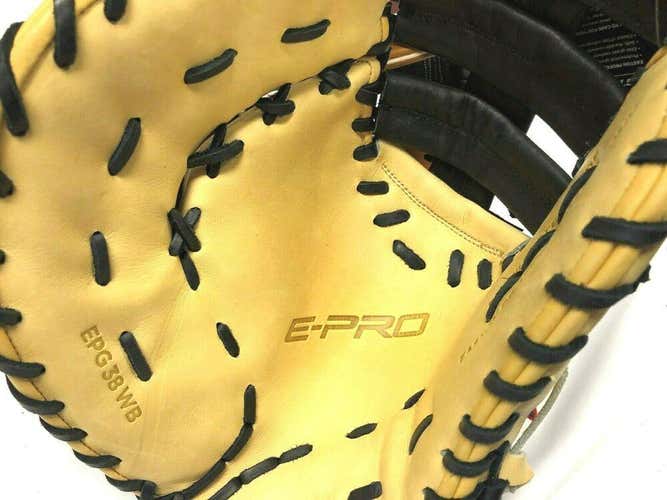 EASTON Professional First Base Baseball Mitt 12.75 Inch EPG38WB LHT - NWT