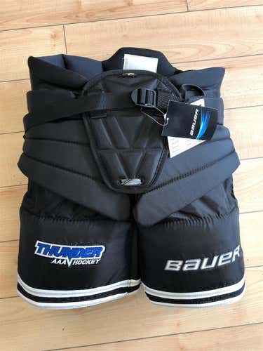 New Bauer Pro Stock Goalie Pants - Intermediate Small (NP018B)