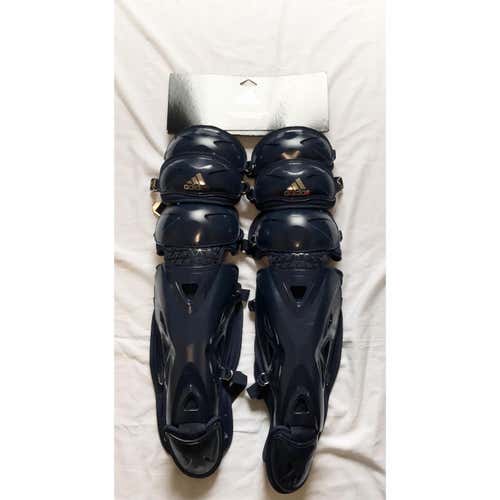 Blue New Adidas Pro Series Catcher's Leg Guard
