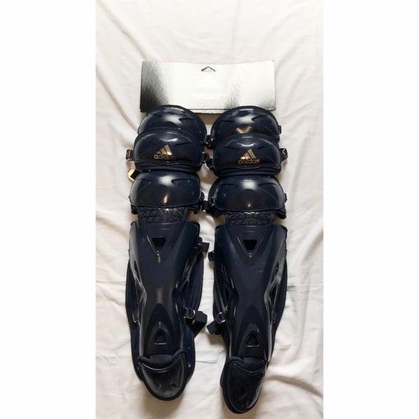Blue New Adidas Pro Series Catcher's Leg Guard