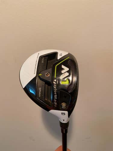 Used Right Handed M1 Stiff Flex 5 Wood Fairway Wood