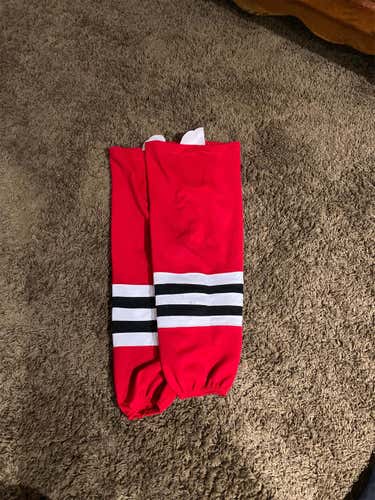 Red Senior   Socks
