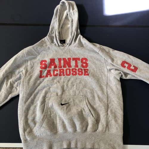 Gray Unisex Large Nike Sweatshirt