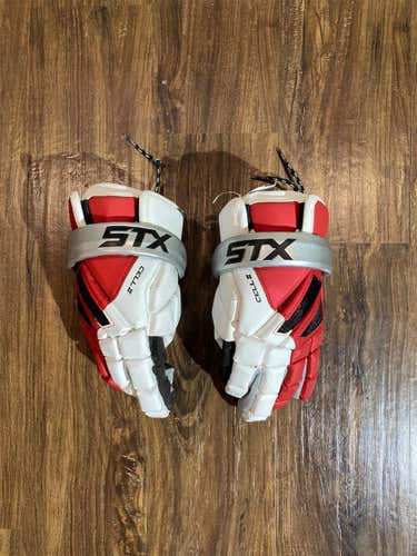 New STX Cell II 12" Lacrosse Gloves