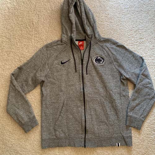 Penn State Zip Up Nike Sweatshirt Size Large