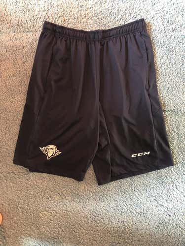 Springfield Thunderbirds CCM Blue Men's Large Workout Shorts