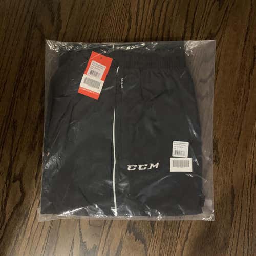 New In Bag - Black Men's Large CCM Pants Skate Suit Pants.