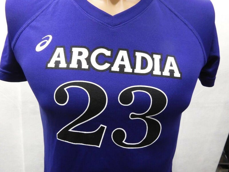 NWOT Arcadia Volleyball Jersey Women's S Purple Asics Motiondry |  SidelineSwap