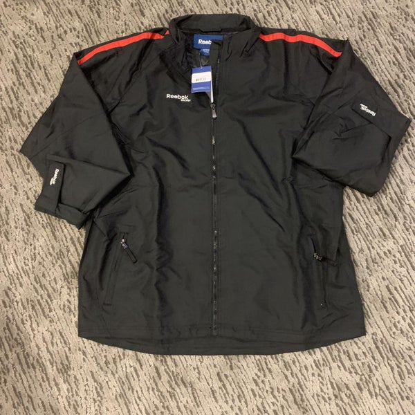 SALE- NEW Never Worn- CCM/Reebok Skate Suit Jacket Size XXL Black With Red