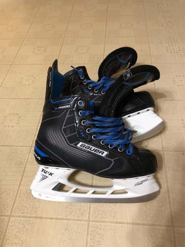 New Bauer Nexus N7000 D&R (Regular)  Size 8 Hockey Skates