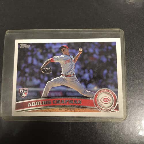 Aroldis Chapman 2011 Topps Rookie Card