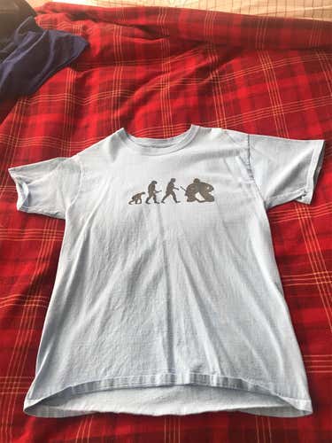Light Blue Medium Hockey Evolution Shirt