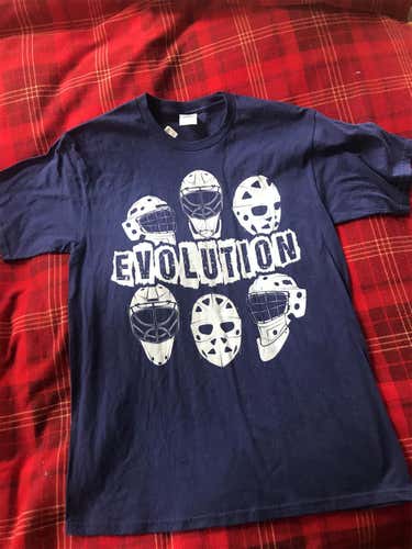 Blue Goalie Mask Evolution Shirt