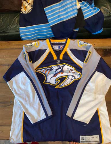 Large Reebok David Legwand Nashville Predators Jersey