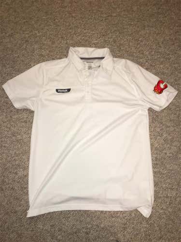 White Adult Large Reebok Shirts