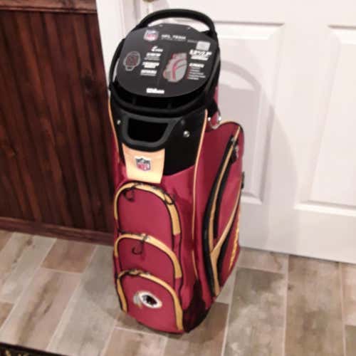 Brand NEW Wilson NFL Licensed Washington Redskins Cart Bag