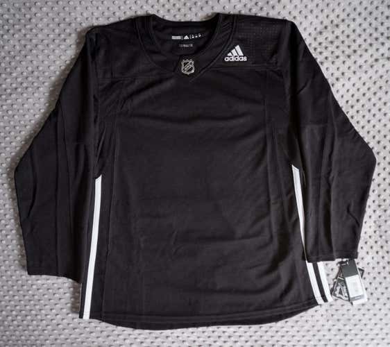 Blank Black NHL Adidas Practice Jersey - NWT Size 50