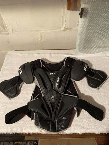 Used Large STX Stallion HD Shoulder Pads