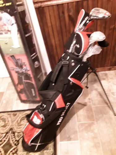 New Men's Left Handed Clubs Complete Set  Regular Flex (9 Clubs) 13 piece set