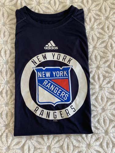 New Adidas Pro Stock NY Rangers Team Issued Shirt M