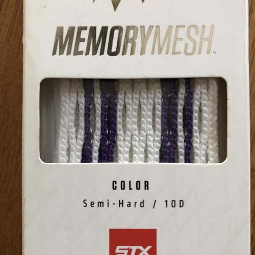 STX Memory Mesh Semi Hard 10d White W/Purple New