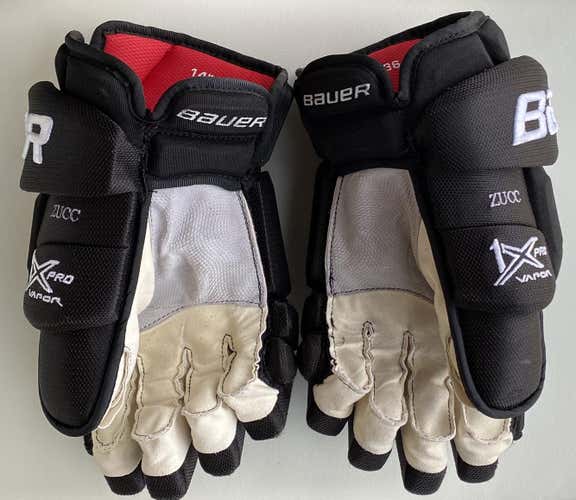 Pro Stock Bauer 1X Pro 14" Gloves - Mats Zuccarello