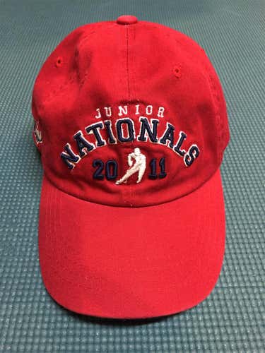 Red USA Hockey junior national Hockey Hat