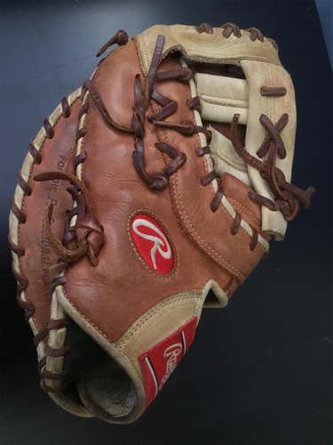 Brown Used First Base Gold Glove 12" Baseball Glove