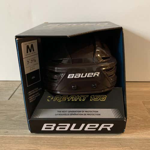 *NEW* [Pro Stock] AHL Hershey Bears Bauer Re-Akt 150 Medium Helmet