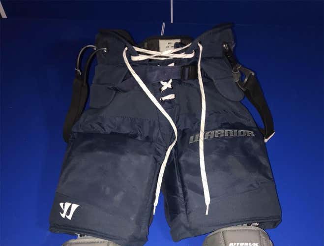 Navy Blue Warrior Goalie Pants Medium