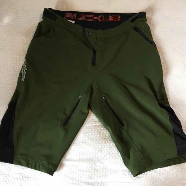 Green Troy Lee Designs Ruckus Men's 38 Bike Shorts