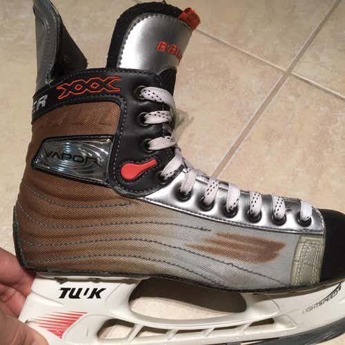 Used Bauer Vapor XXX D&R (Regular)  Size 8.5 Hockey Skates