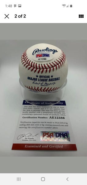 Jose Contreras Signed Baseball