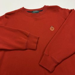 LRL Lauren Ralph Lauren Crewneck Sweatshirt Womens Adult S Red Polo Pullover