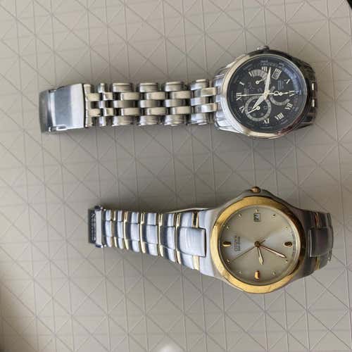 2 Very Lightly Used Citizen Watches