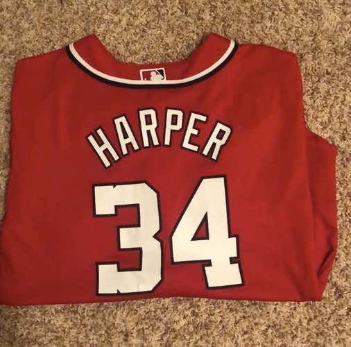 Red Kid's Large  Jersey