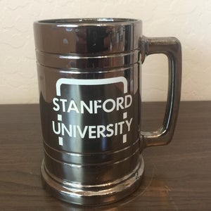 Stanford University NCAA SUPER VINTAGE Collegiate 1980's College Stein Mug!
