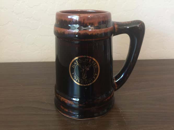 Ball State University NCAA SUPER VINTAGE Collegiate 1980's College Stein Mug!