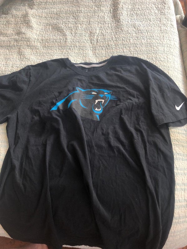 Nike Men's Black Carolina Panthers Primary Logo T-Shirt