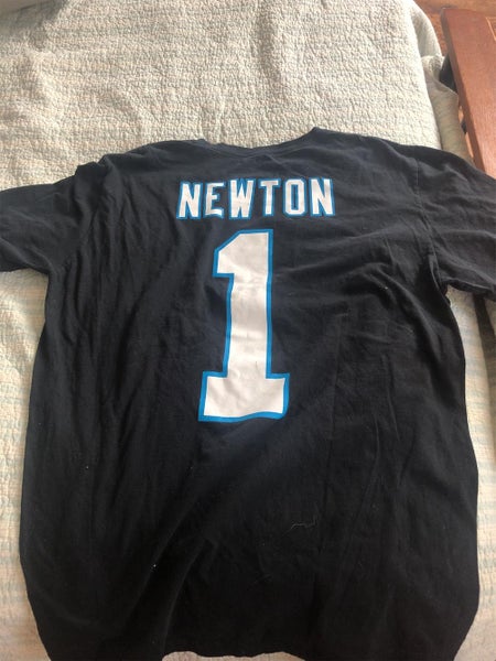 Cam Newton Carolina Panthers T Shirt Men XL Adult Nike Blue NFL Football 1  QB