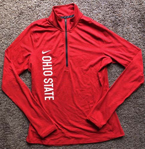Nike Women’s Ohio State Buckeyes Element Half-Zip Pullover