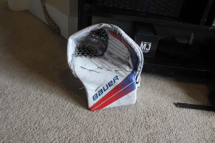 Blue Senior Used Bauer Regular Vapor 1X Pro Pro Stock